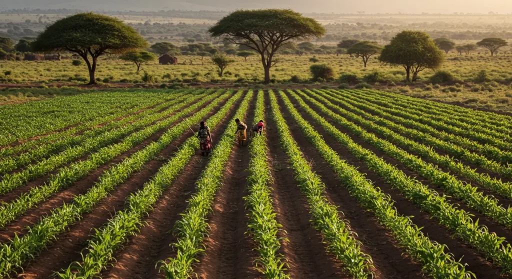 Women farmers in Kenya lead agroforestry projects that improve food security and climate resilience.”