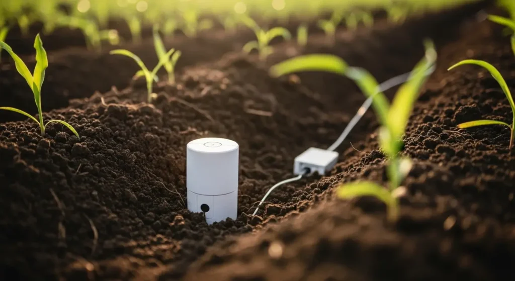 precision agriculture Kenya 2026 soil sensor FarmShield Synnefa smallholder farm nitrogen moisture data